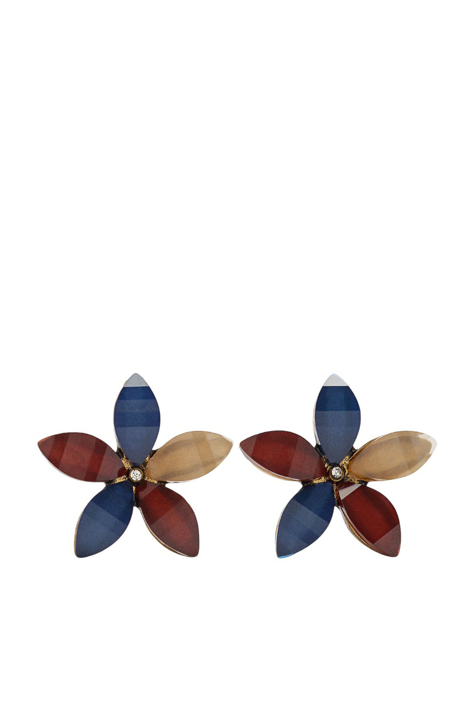 Женский Parfois Серьги в форме цветов со стразами (цвет ), артикул 173549 | Фото 1