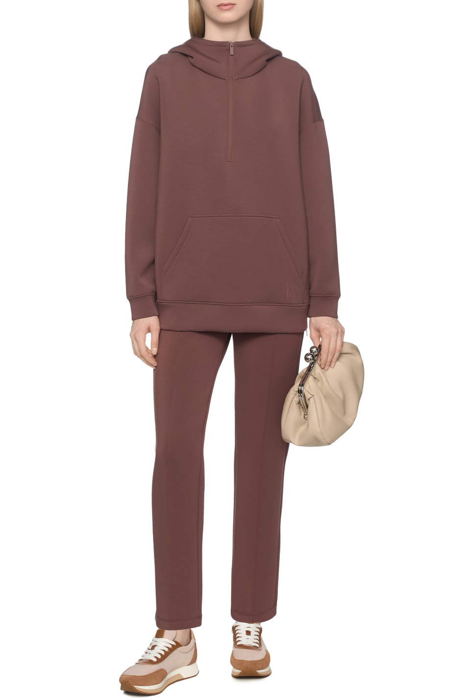 Женский Weekend Max Mara Брюки UTOPIA с эластичным поясом (цвет ), артикул 2615781011 | Фото 3