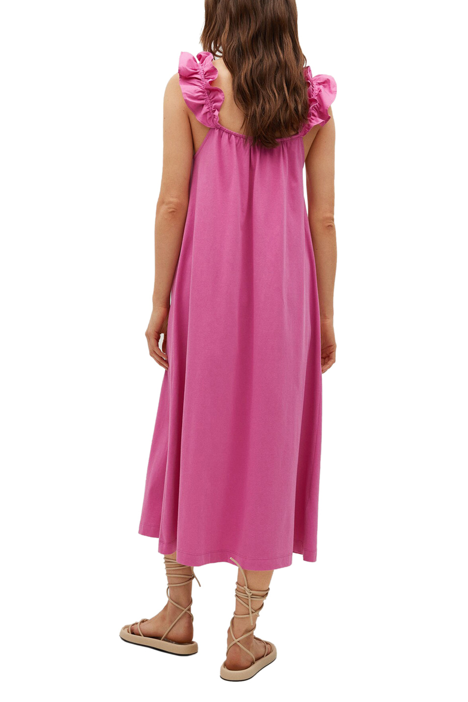 Женский Mango Платье MARGOT с оборками (цвет ), артикул 17050161 | Фото 3