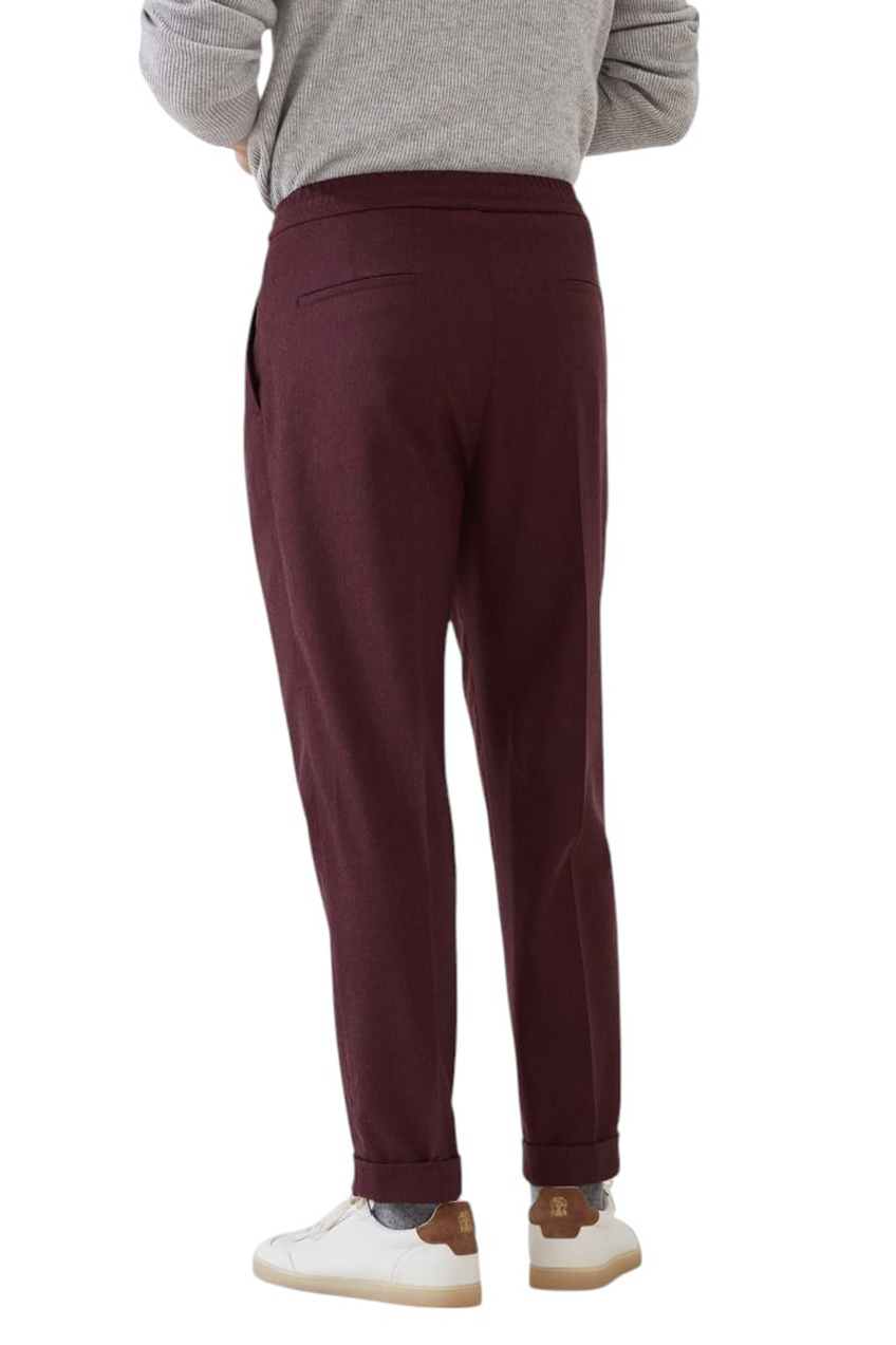 Мужской Brunello Cucinelli Брюки из шерсти (цвет ), артикул M038PE1710 | Фото 4