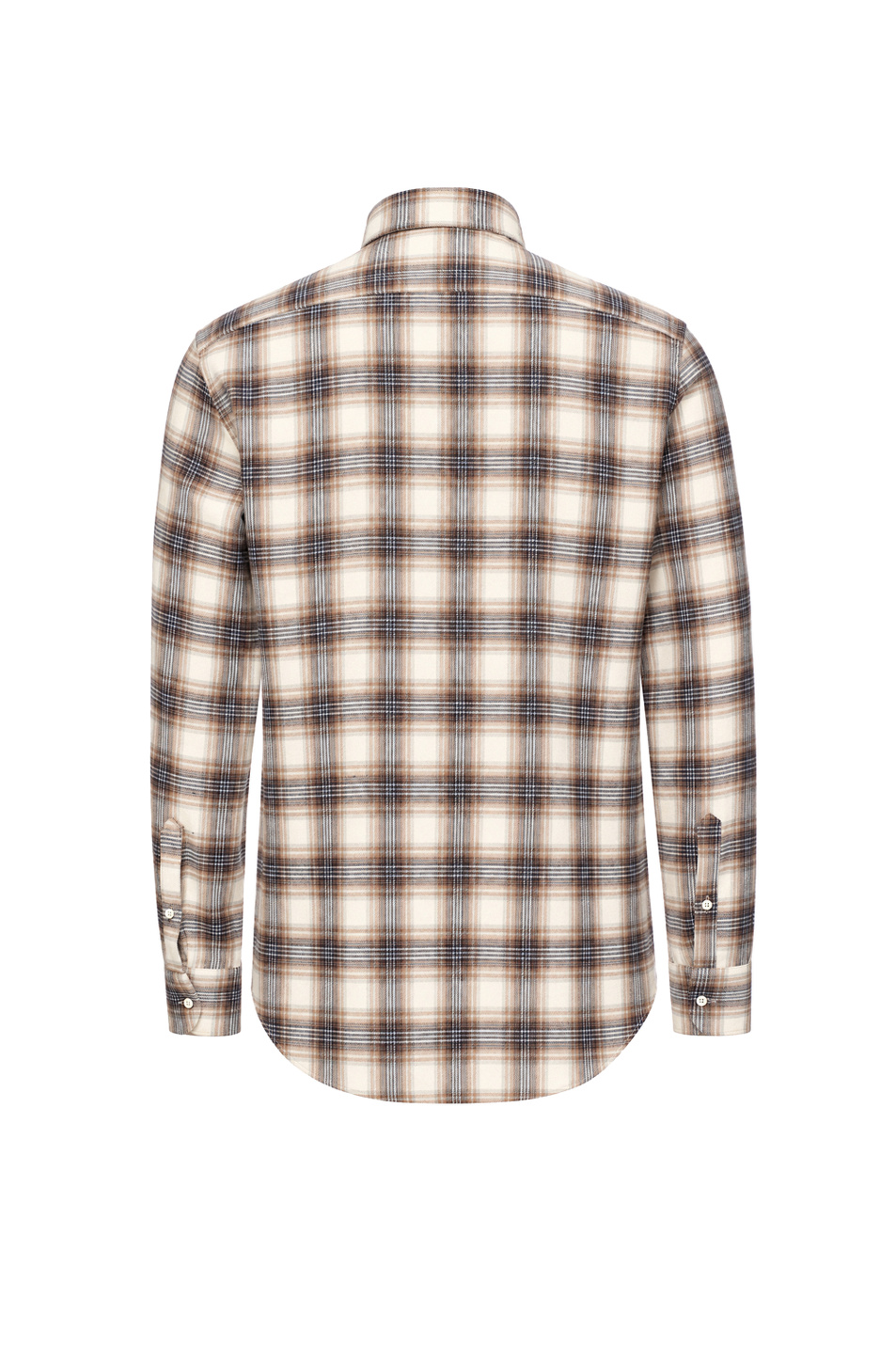 Мужской Corneliani Рубашка из хлопка в клетку (цвет ), артикул 28P100-2A11510 | Фото 2