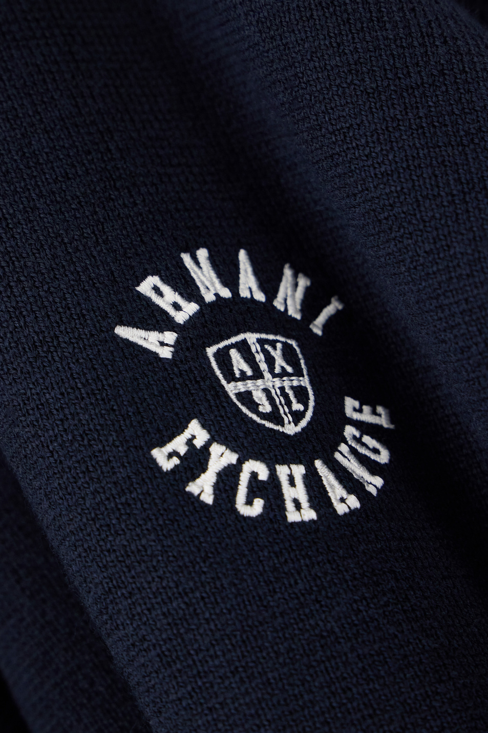 Мужской Armani Exchange Кардиган на молнии из смесовой шерсти и хлопка (цвет ), артикул XM002864-AF14007 | Фото 8