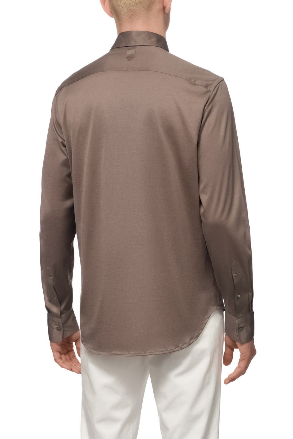 Мужской Canali Рубашка из хлопка (цвет ), артикул CSL7077GN02310 | Фото 5