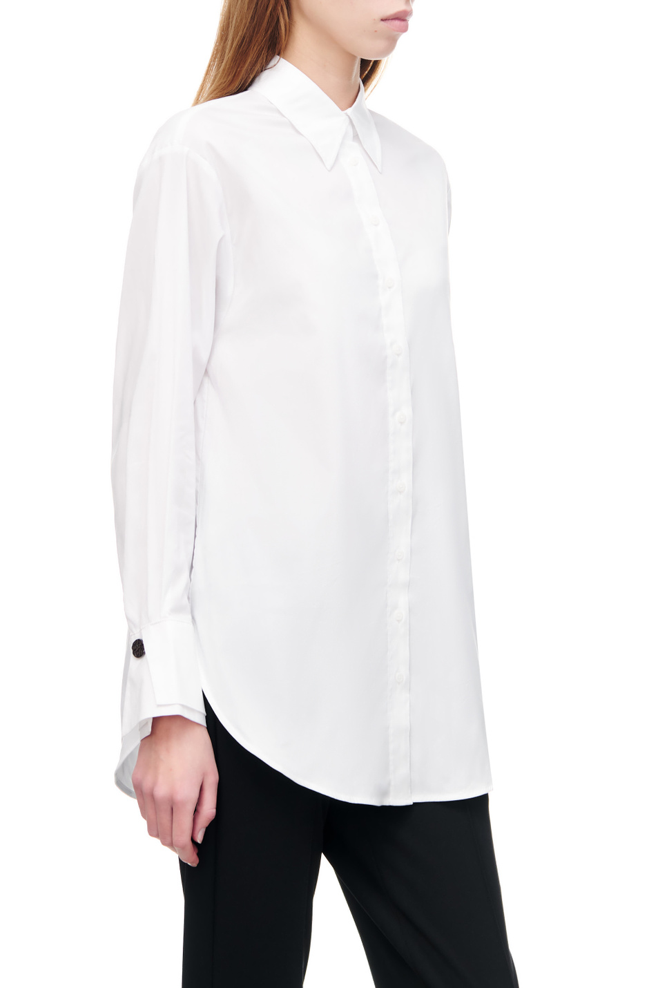 Женский Gerry Weber Блузка из эластичного хлопка (цвет ), артикул 860034-31417 | Фото 5