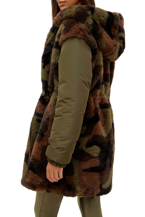 Liu Jo Комбинированная куртка с камуфляжным принтом ( цвет), артикул WF2043E0816 | Фото 5