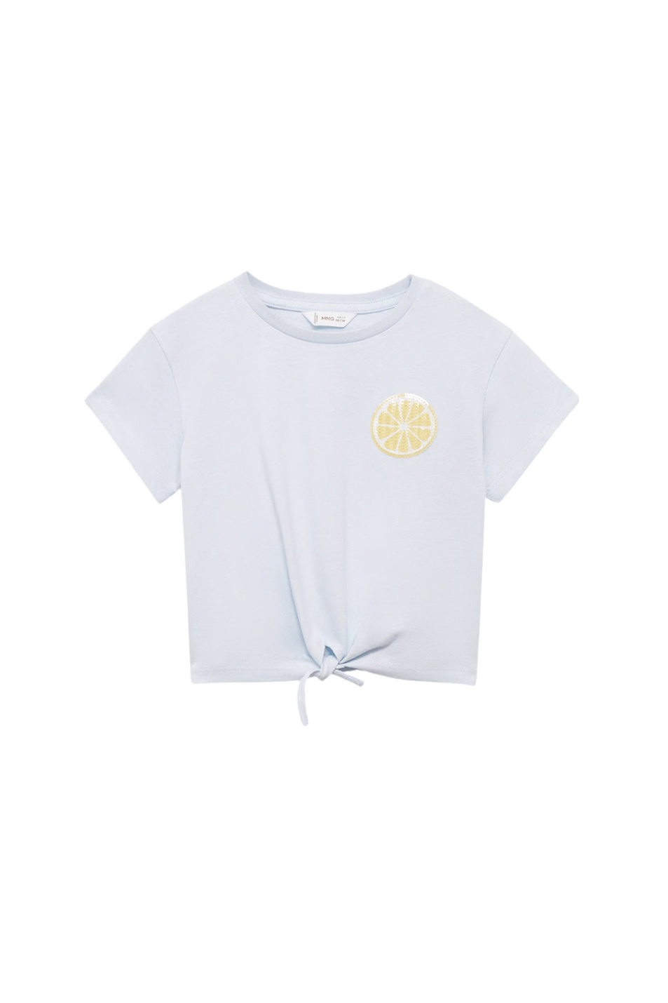 Девочкам Mango Kids Футболка JUICE с пайетками (цвет ), артикул 87027899 | Фото 1