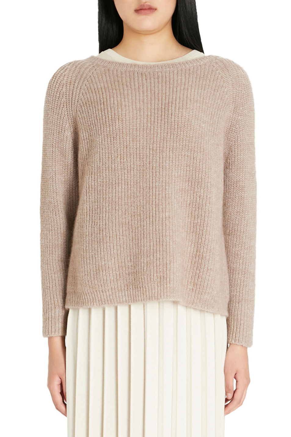 Женский Weekend Max Mara Джемпер LISOTTE с круглым вырезом (цвет ), артикул 53661213 | Фото 3