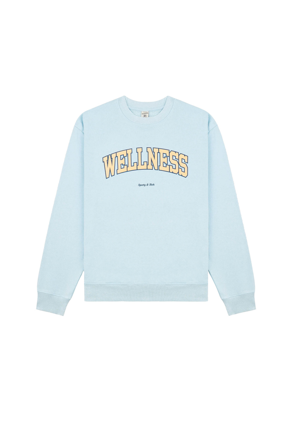 Женский Sporty & Rich Свитшот Wellness Ivy Crewneck из натурального хлопка (цвет ), артикул WS067S402WC | Фото 1