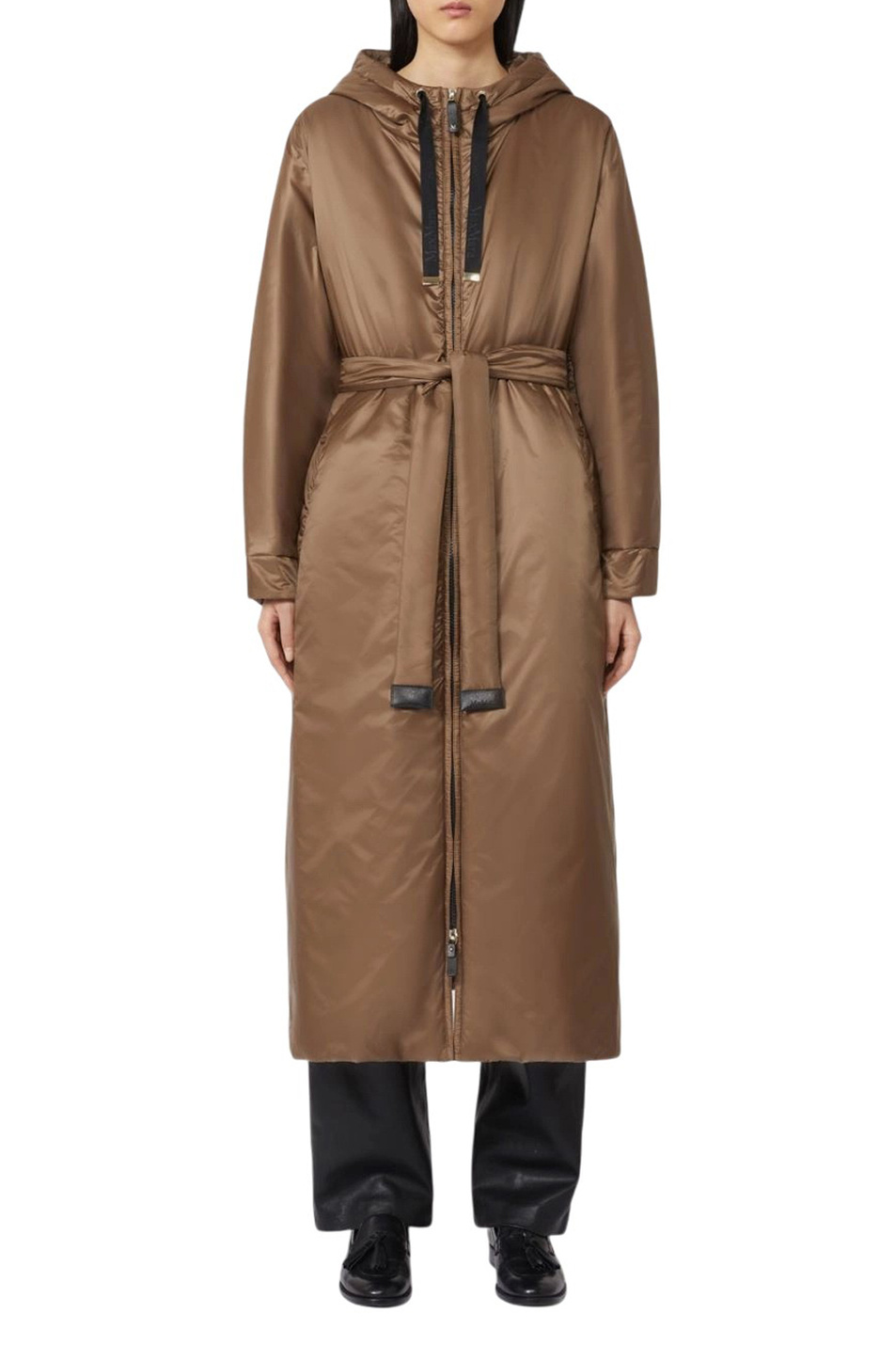 Женский Max Mara Пальто GREENPI с поясом (цвет ), артикул 2619491034 | Фото 3