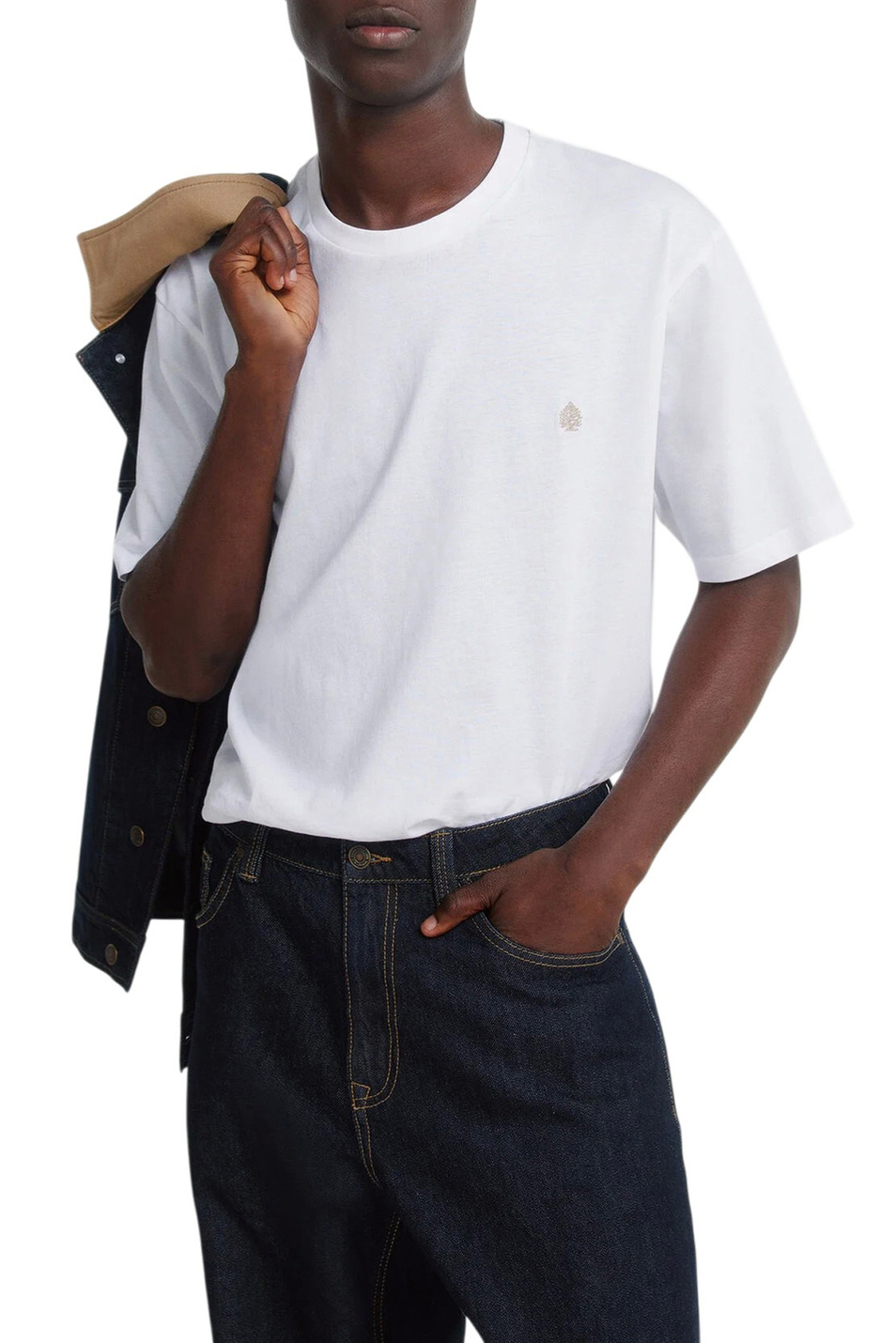 Мужской Springfield Футболка из хлопка (цвет ), артикул 7122309 | Фото 1