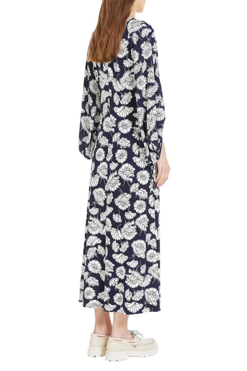 Женский Weekend Max Mara Платье YELLOW с принтом (цвет ), артикул 2415621071 | Фото 4