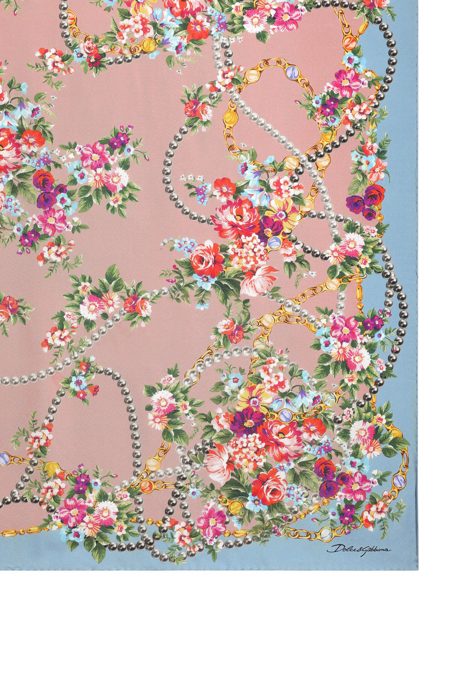 Женский Dolce & Gabbana Платок из шелка (цвет ), артикул FN090R-GDDLH | Фото 2