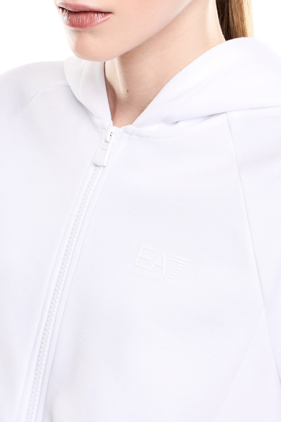 Женский EA7 Толстовка с логотипом (цвет ), артикул 7W000960-AF12501 | Фото 5