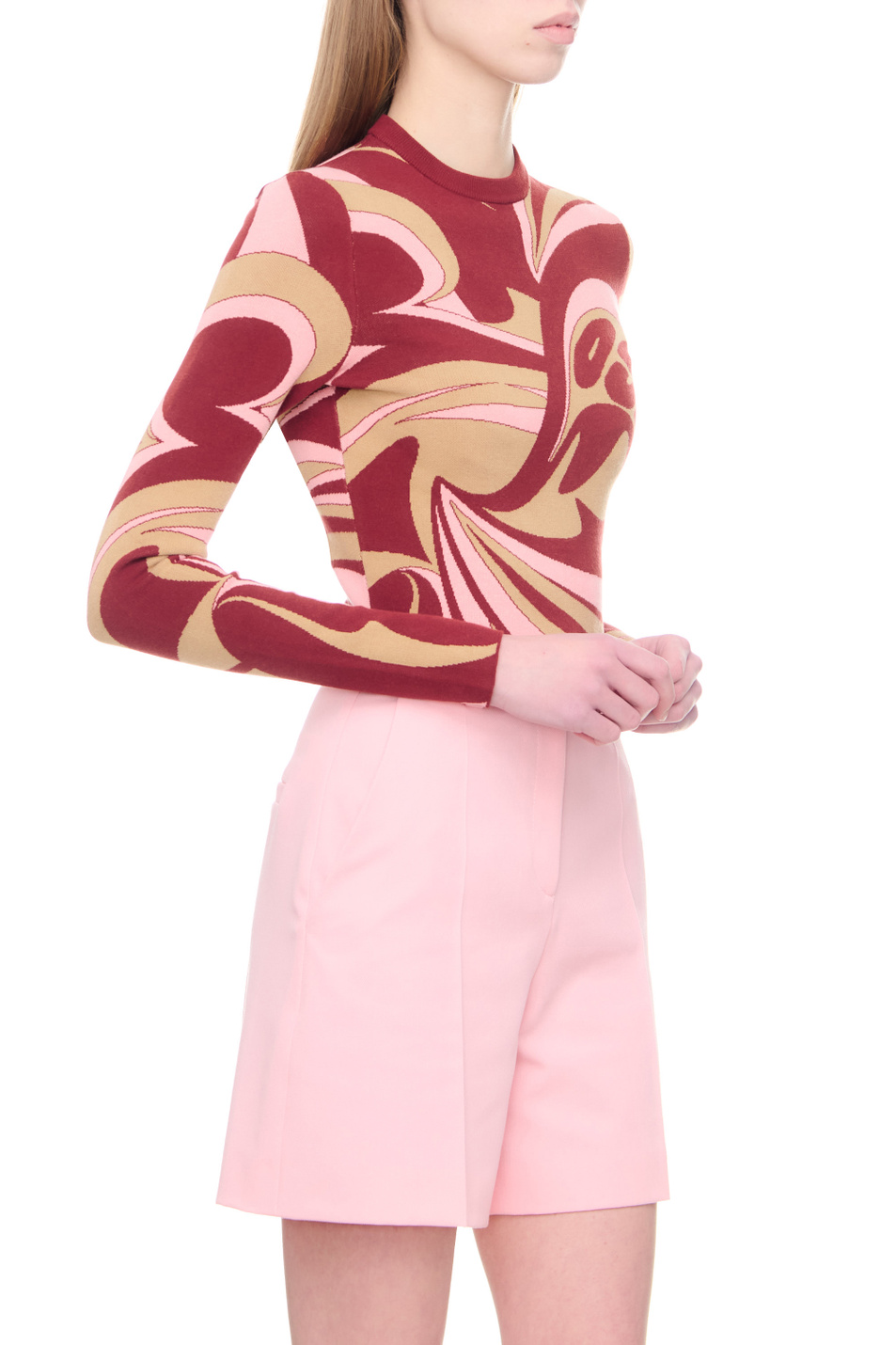 Женский HUGO Джемпер с принтом (цвет ), артикул 50482420 | Фото 5