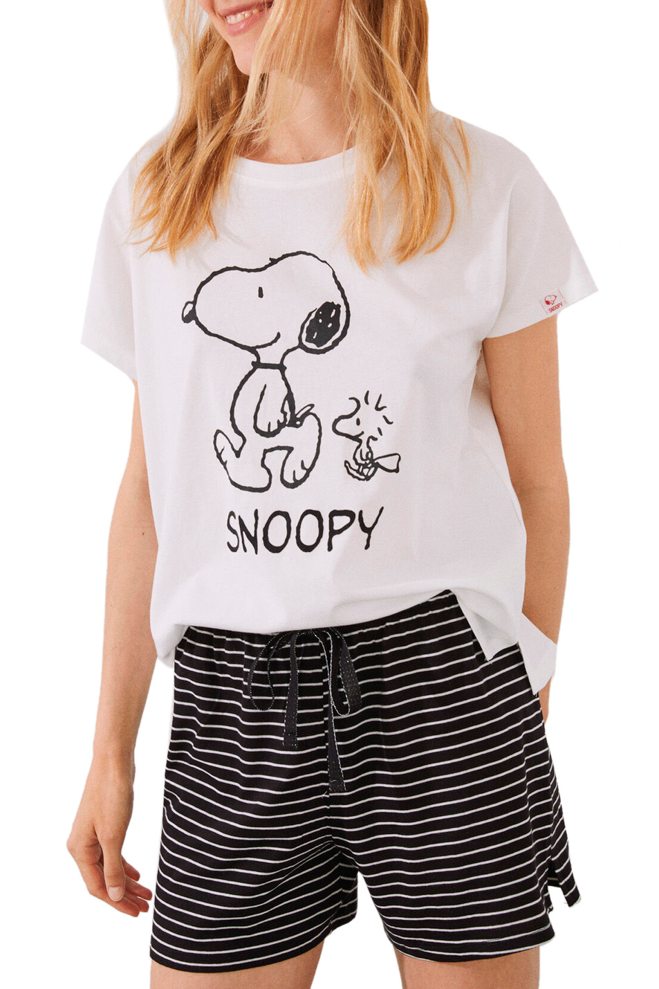 Women'secret Пижама из натурального хлопка с принтом "Snoopy" (цвет ), артикул 3134836 | Фото 2