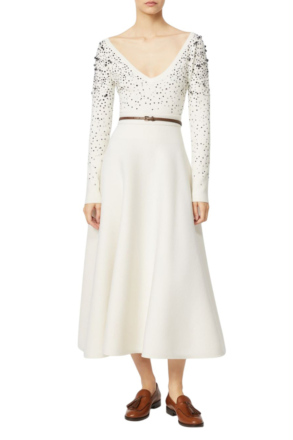 Женский Max Mara Юбка из смесовой шерсти (цвет ), артикул 2611771031 | Фото 2