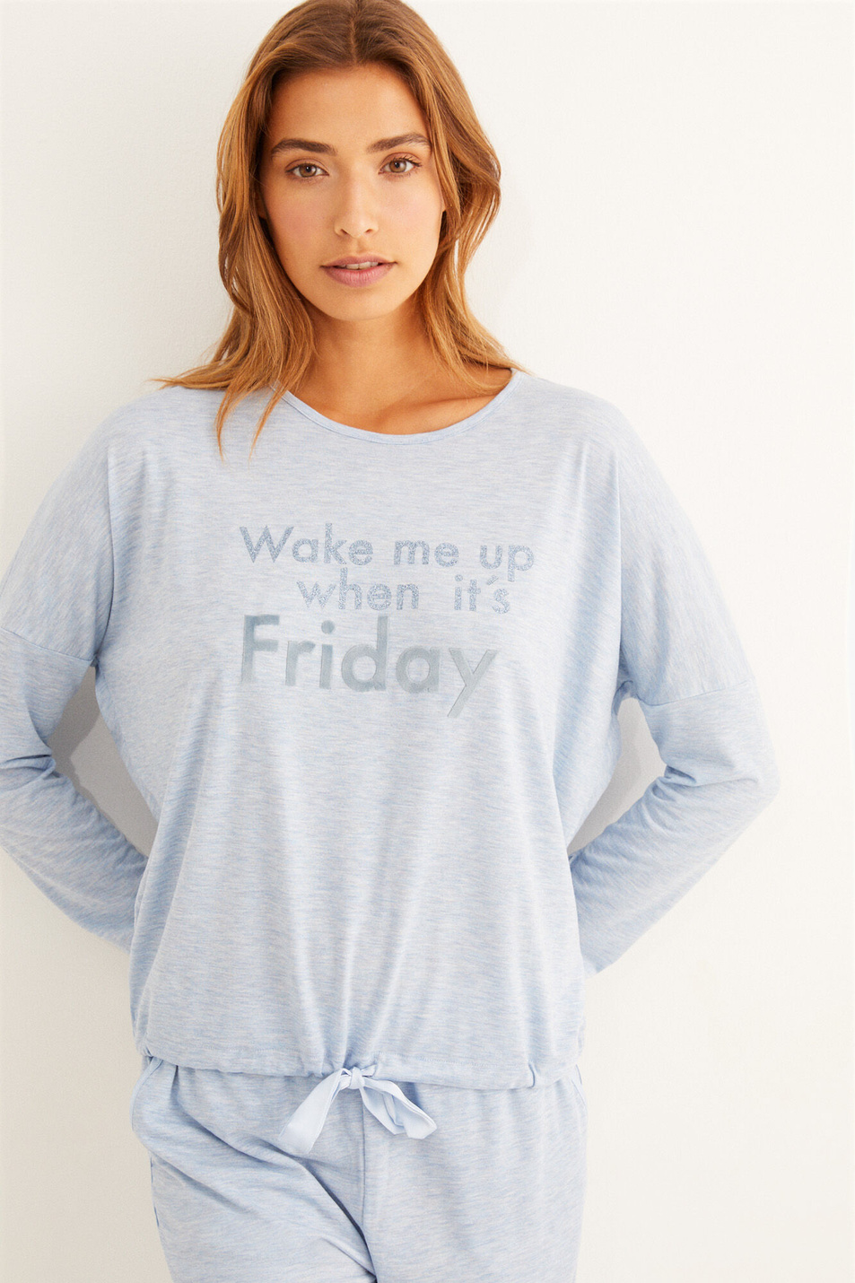 Женский Women'secret Длинная пижама Friday (цвет ), артикул 3598632 | Фото 3