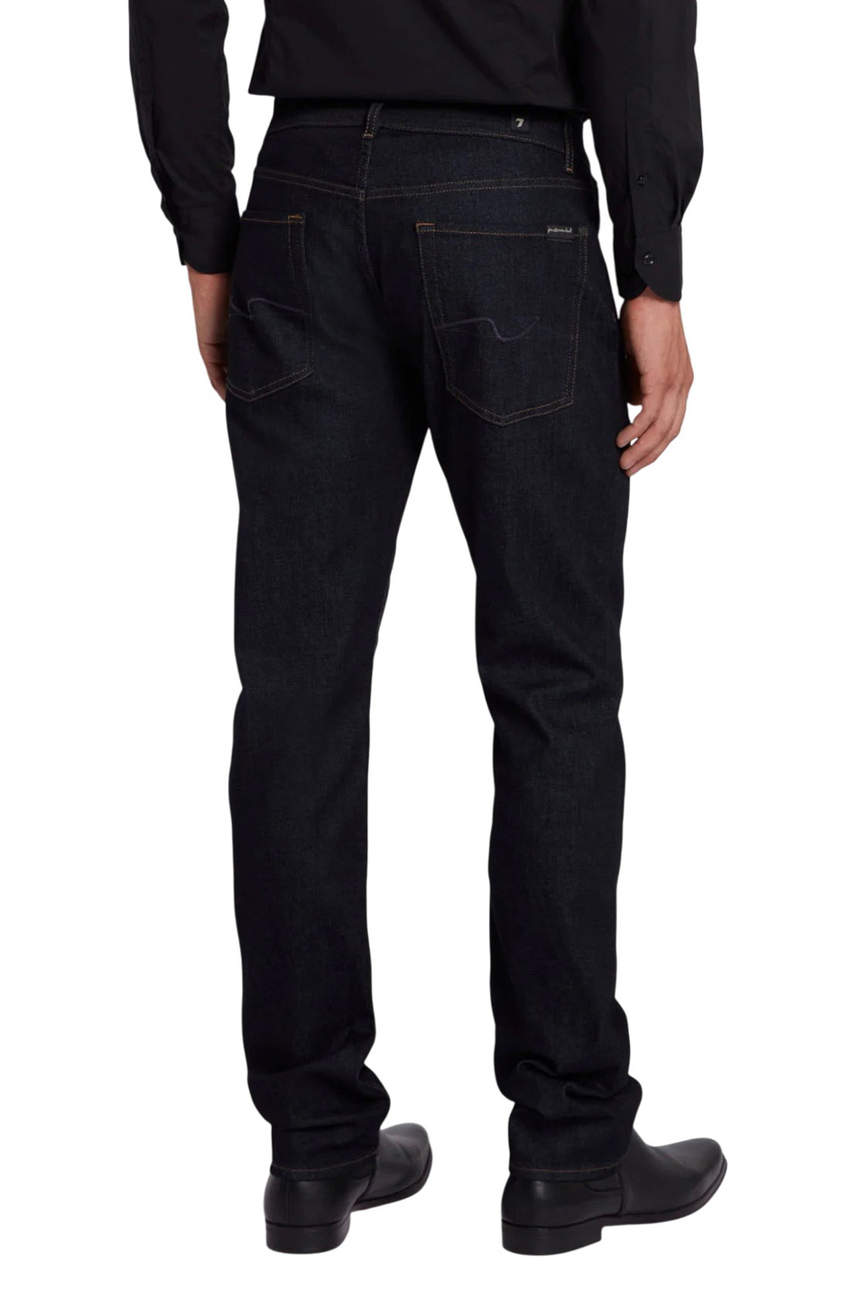 Мужской 7 for all Mankind Джинсы из эластичного хлопка (цвет ), артикул 7T400B80 | Фото 4