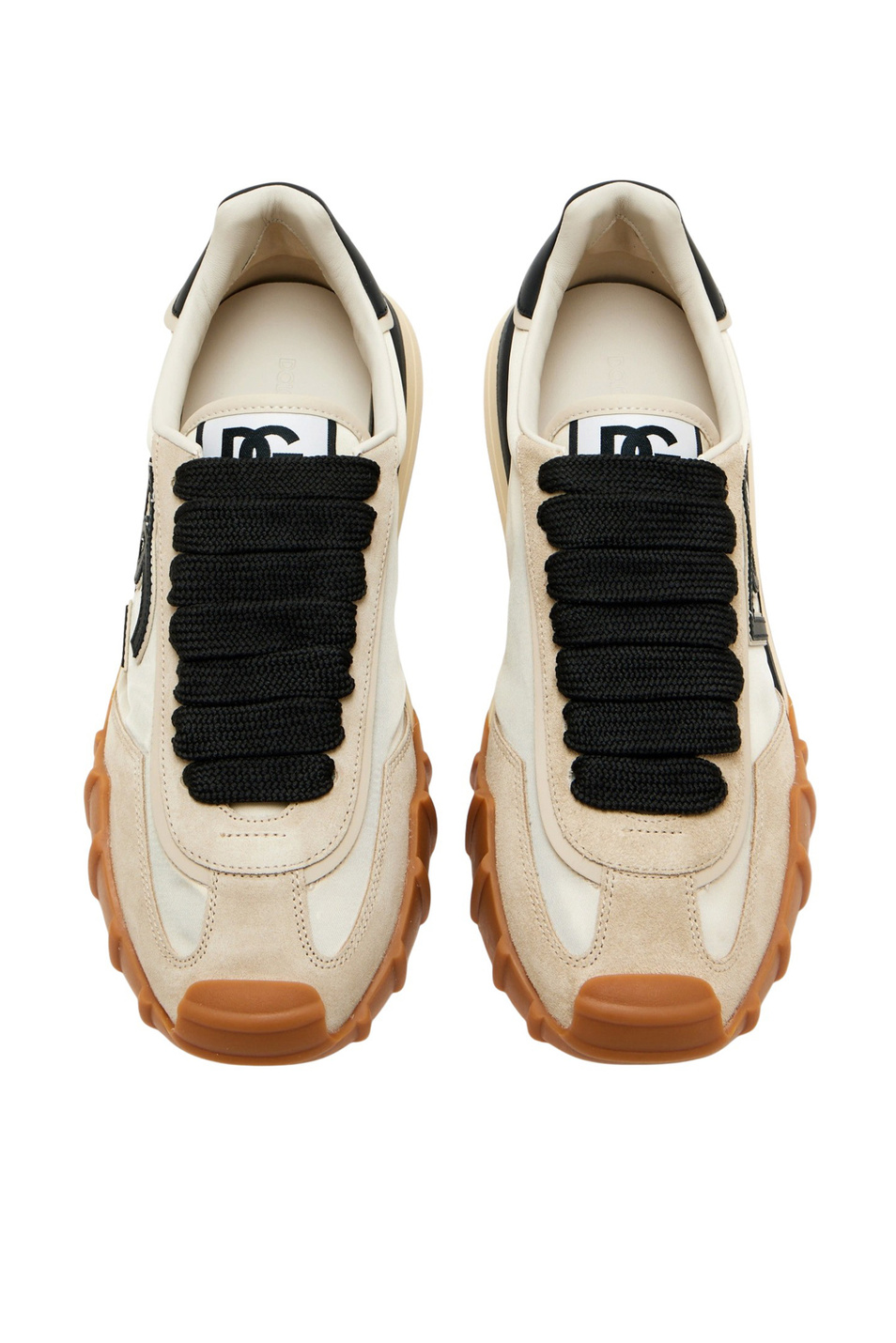 Кроссовки DG Athletic с логотипом|Основной цвет:Бежевый Мужской Dolce & Gabbana Кроссовки DG Athletic с логотипом (цвет ), артикул CS2384-AZ862 | Фото 3