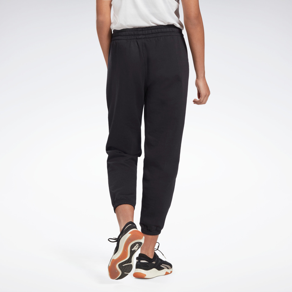 Брюки DreamBlend Cotton Knit|Основной цвет:Черный Женский Reebok Брюки DreamBlend Cotton Knit (цвет ), артикул GL2609 | Фото 3