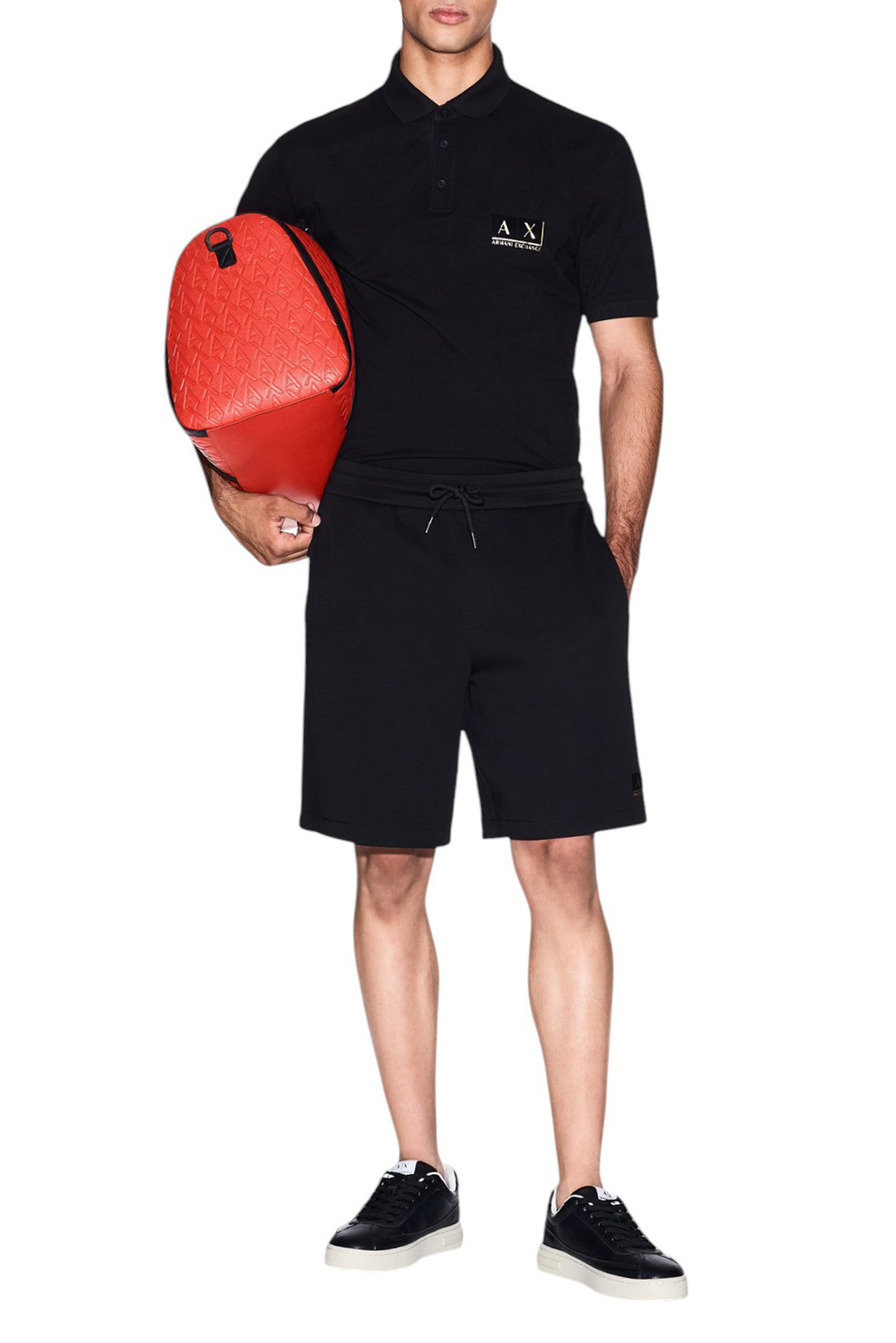 Мужской Armani Exchange Шорты с логотипом (цвет ), артикул XM001887-AF10818 | Фото 2