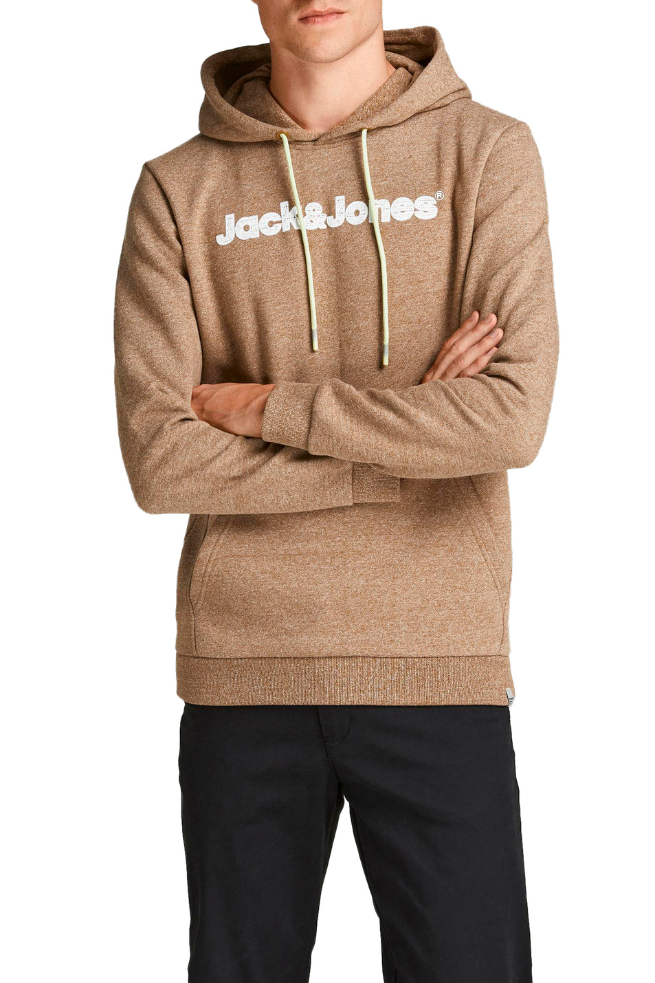 Мужской Jack & Jones Толстовка с карманом-кенгуру (цвет ), артикул 12193843 | Фото 3
