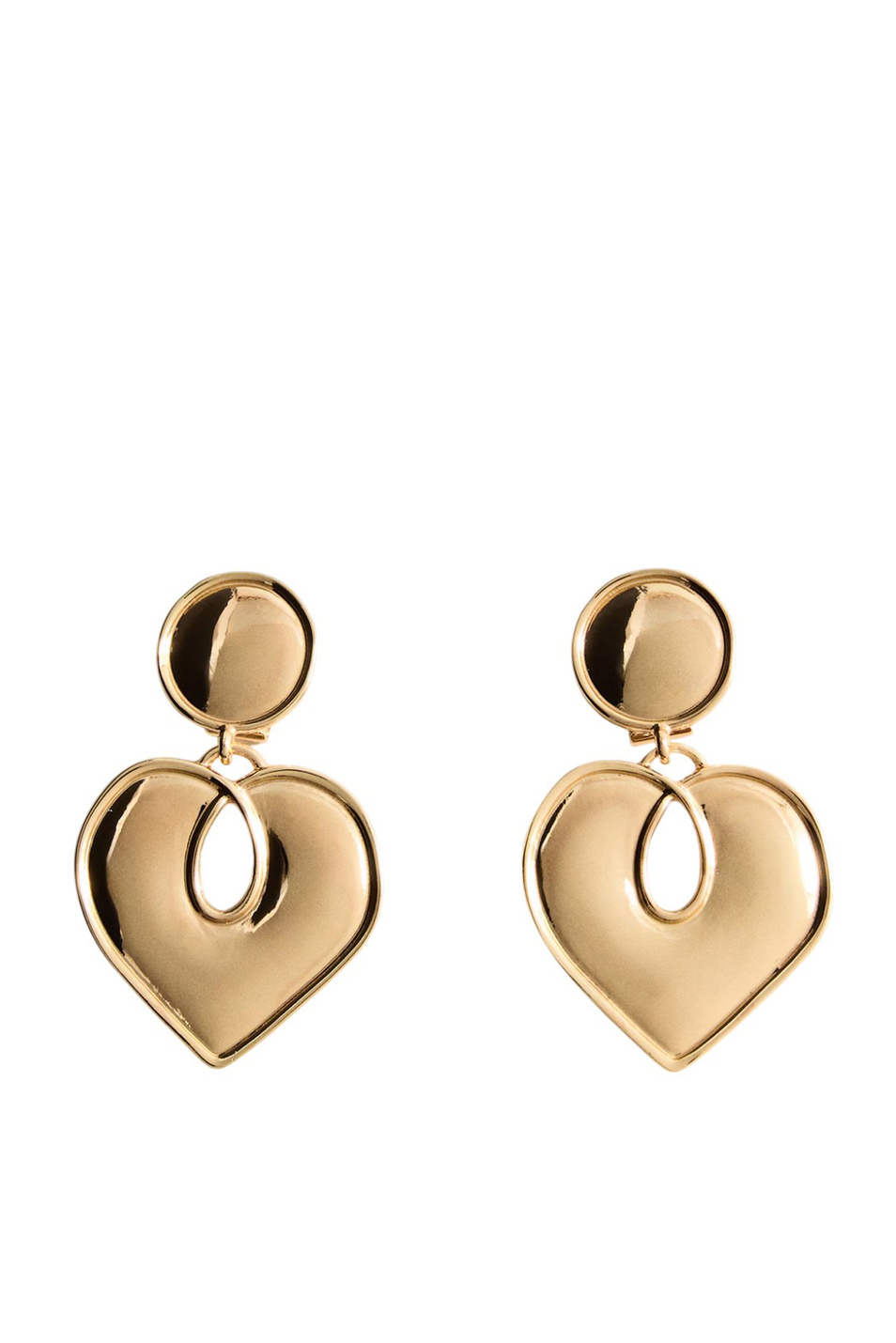 Женский Mango Серьги ELVIRA с подвеской в форме сердца (цвет ), артикул 27042931 | Фото 1