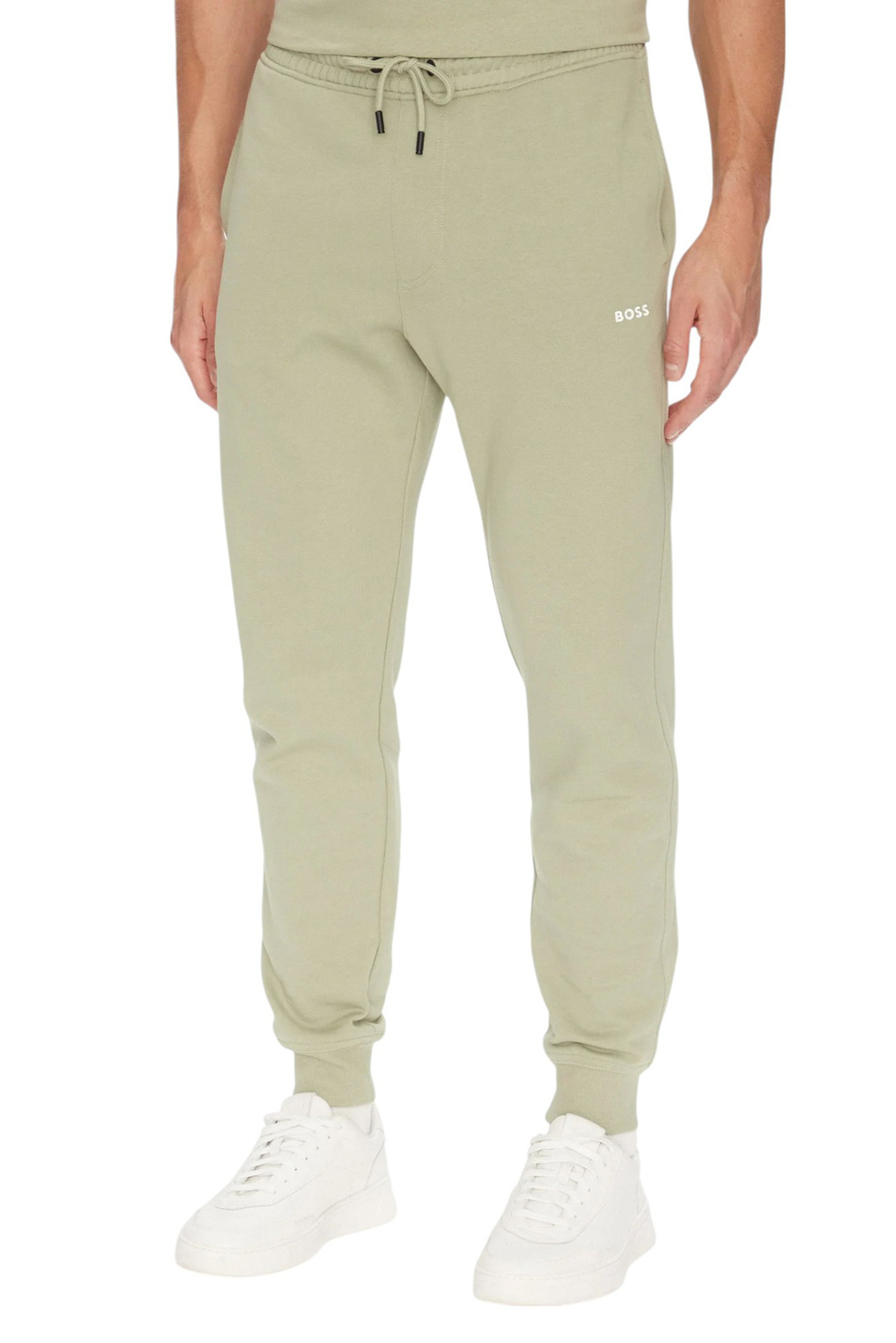 Мужской BOSS Брюки SeChup из хлопка (цвет ), артикул 50533392 | Фото 1