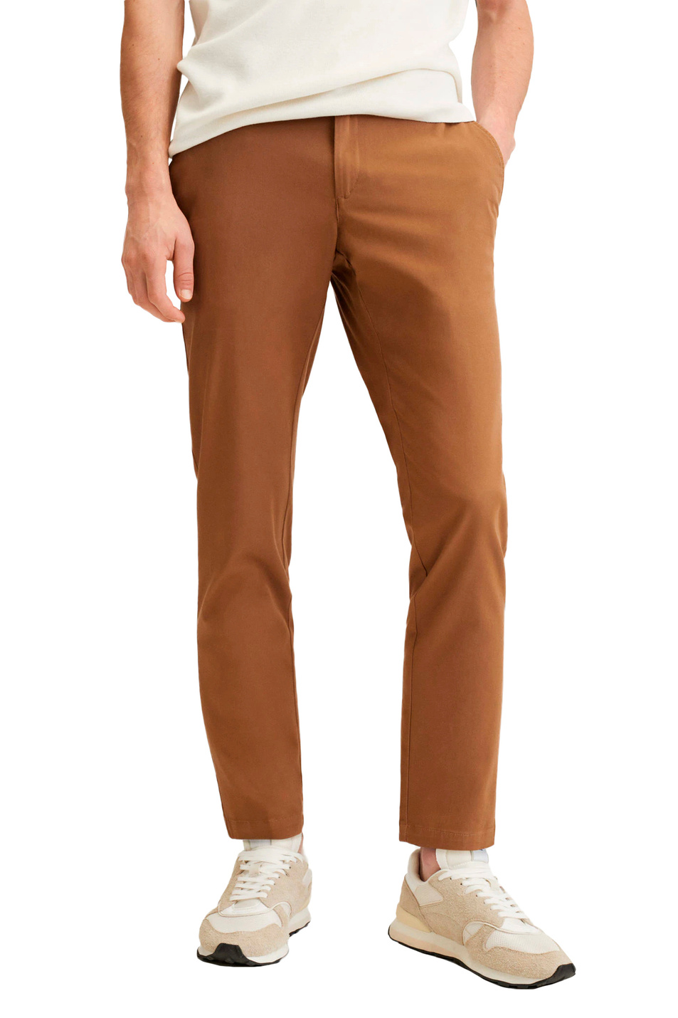 Мужской Mango Man Зауженные брюки PRATO (цвет ), артикул 27090601 | Фото 3