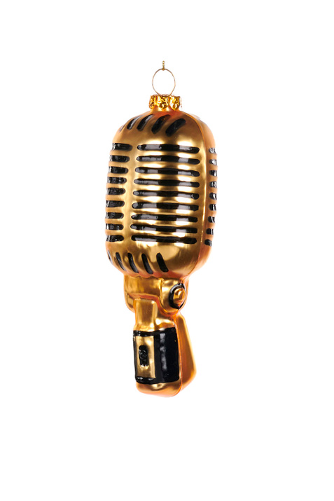Goodwill Елочная игрушка "Микрофон" 14 см, в ассортименте ( цвет), артикул TR 22340 | Фото 1
