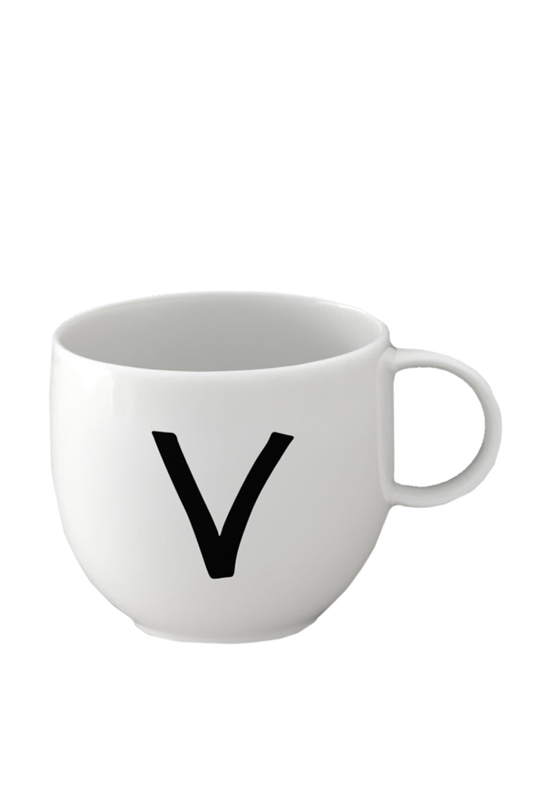 Не имеет пола Villeroy & Boch Фарфоровая кружка "V" (цвет ), артикул 10-1620-6121 | Фото 1