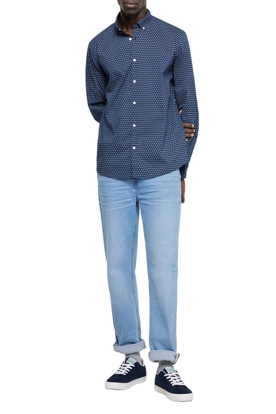 Мужской Springfield Рубашка с принтом (цвет ), артикул 1516612 | Фото 2