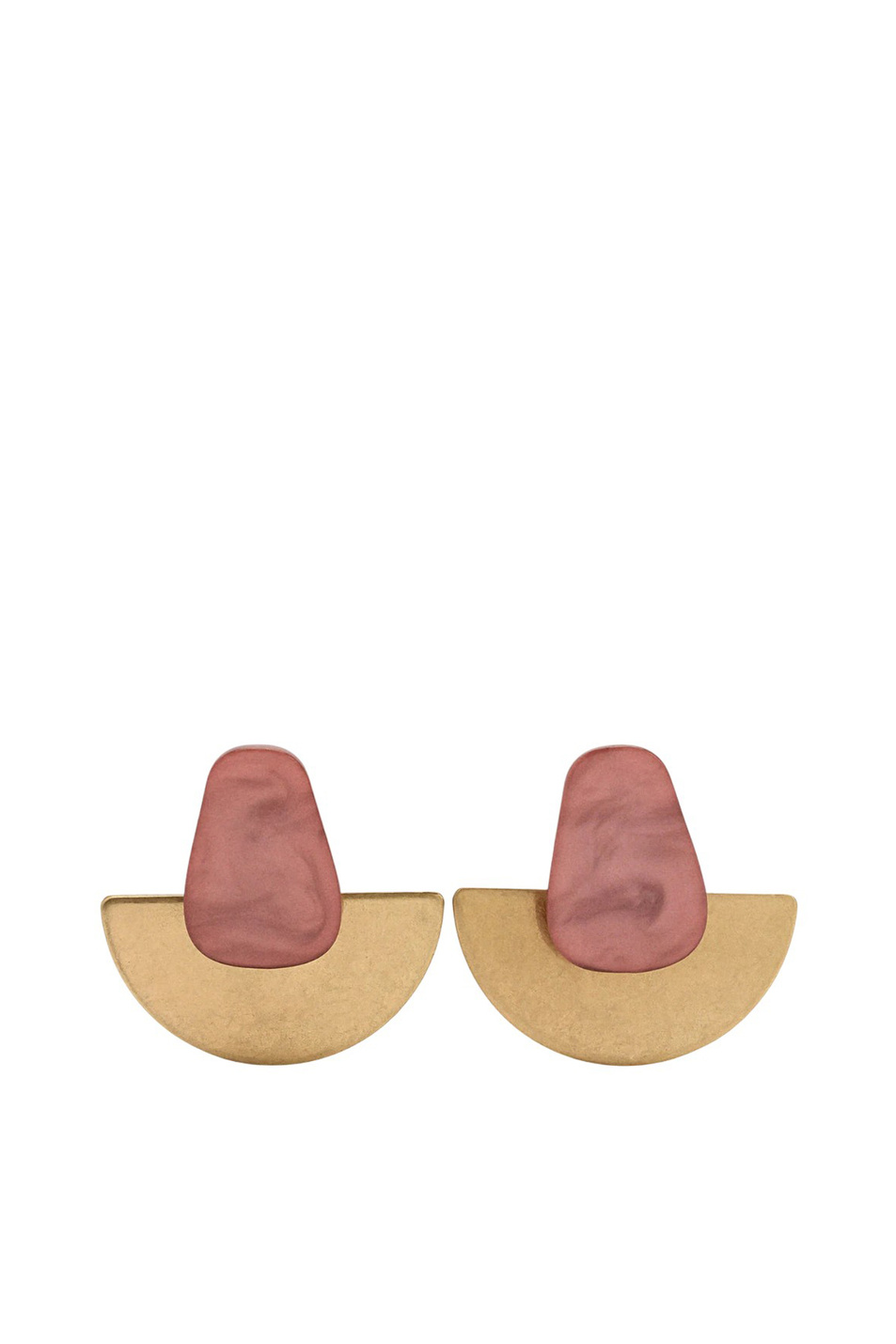 Серьги со смолой|Основной цвет:Коричневый Женский Parfois Серьги со смолой (цвет ), артикул 229402 | Фото 1