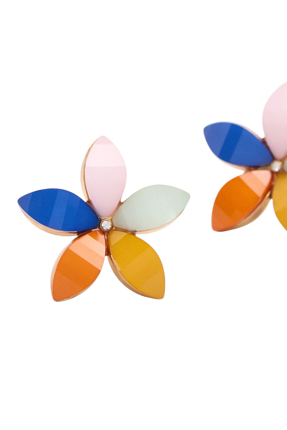 Женский Parfois Серьги в форме цветов со стразами (цвет ), артикул 173549 | Фото 2