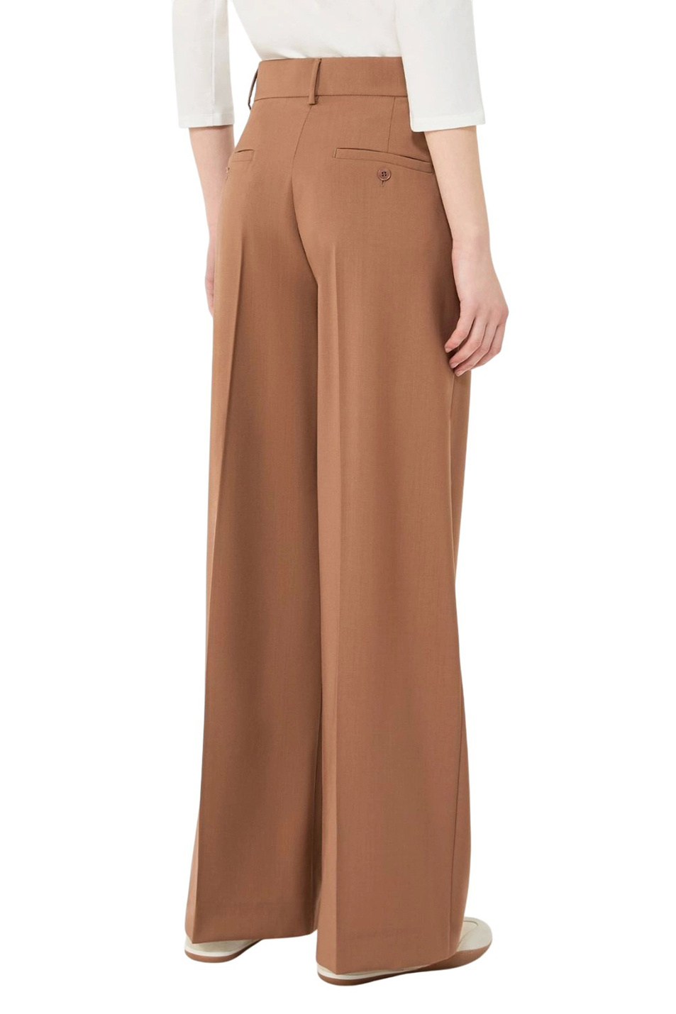 Женский Weekend Max Mara Брюки VISIVO из шерсти (цвет ), артикул 2615131041 | Фото 4