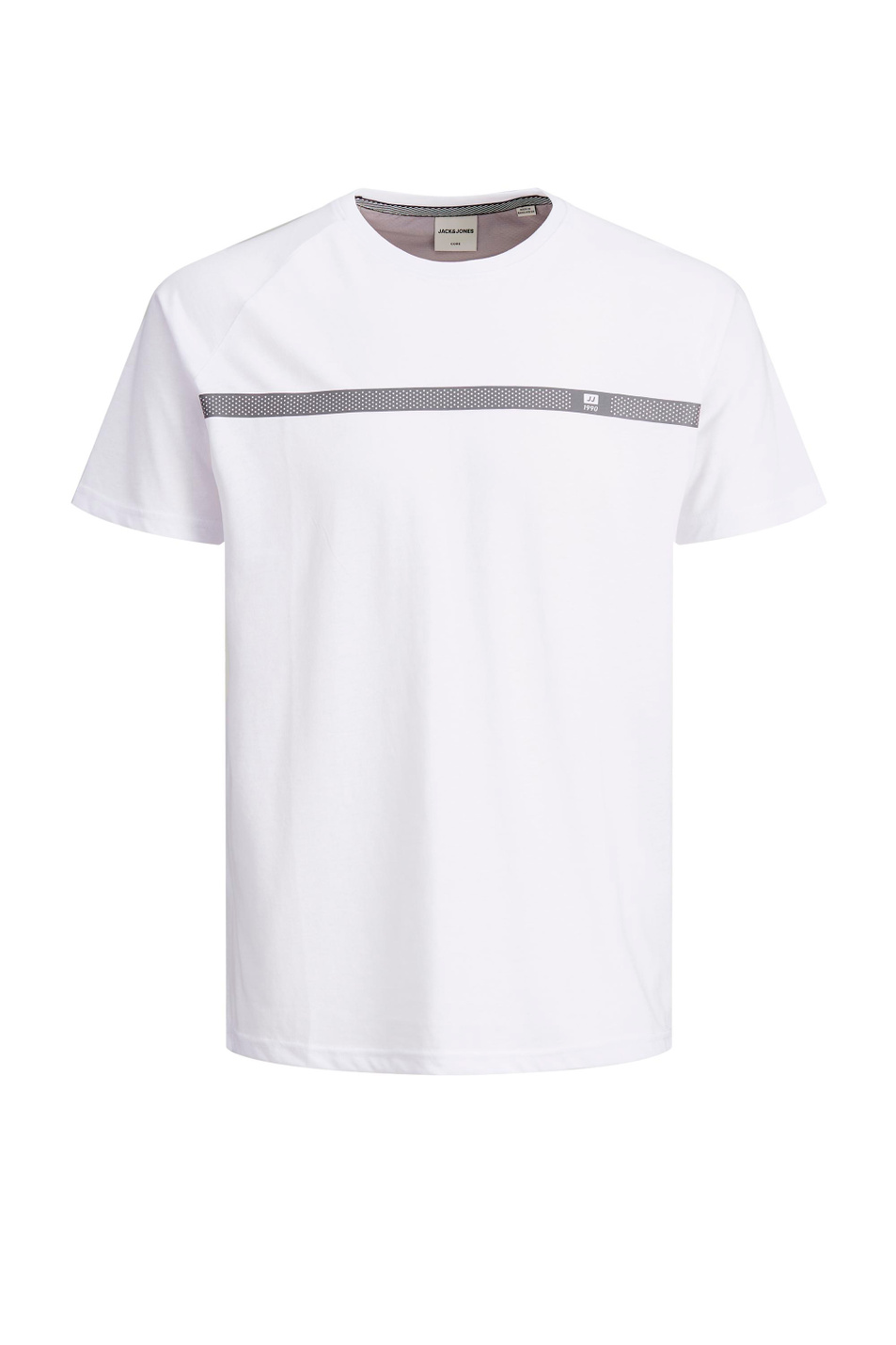 Мужской Jack & Jones Футболка с контрастной полосой на груди (цвет ), артикул 12187835 | Фото 1