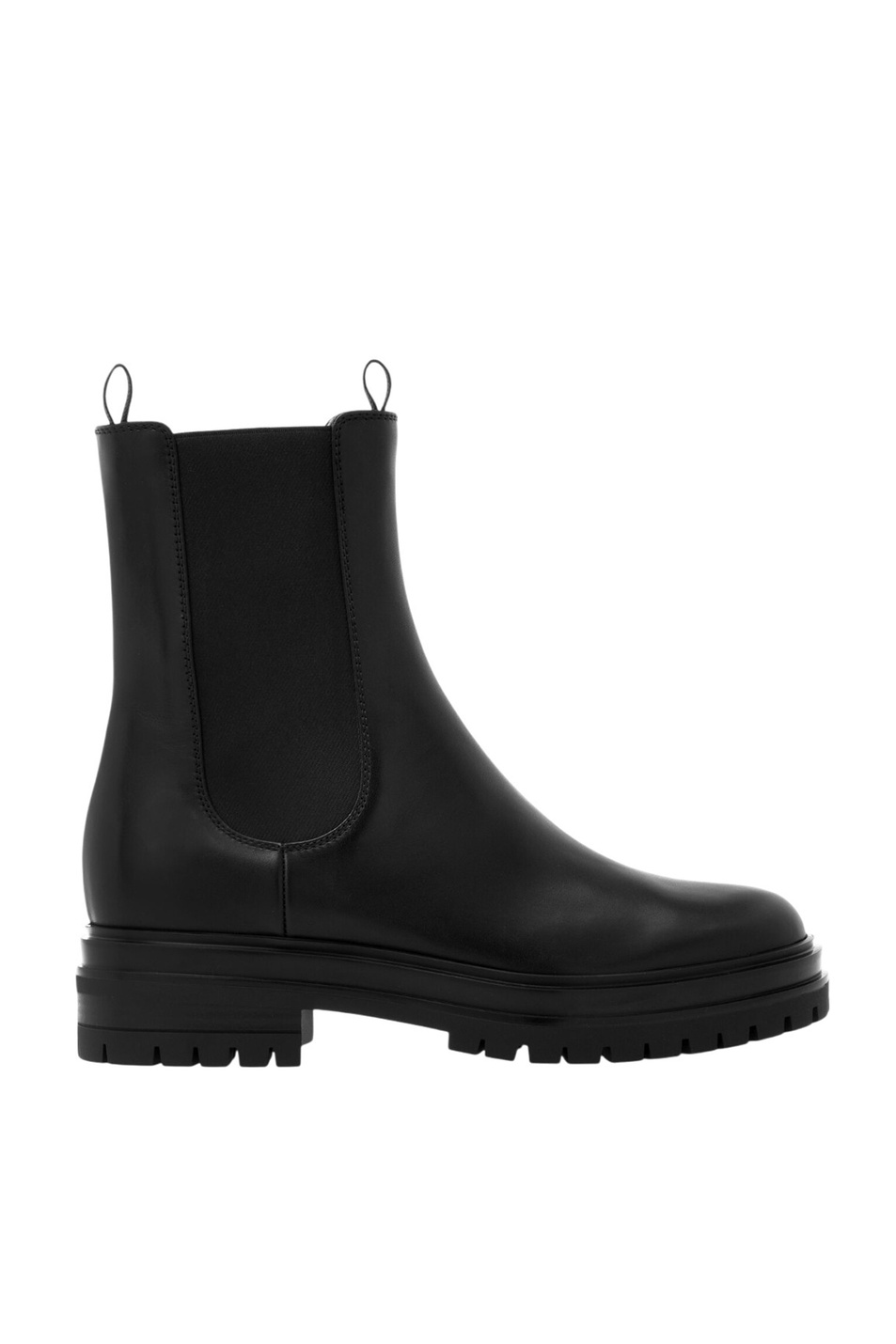 Женский Gianvito Rossi Ботинки челси CHESTER из натуральной кожи (цвет ), артикул G73462.20GOM.CLNNERO | Фото 1