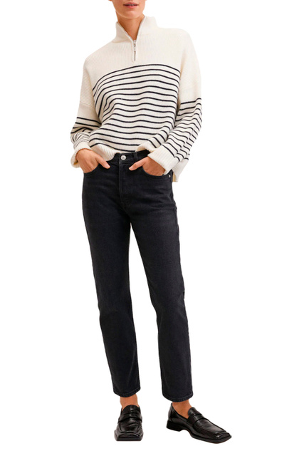 Укороченные джинсы MAR|Основной цвет:Черный|Артикул:27091144 | Фото 2