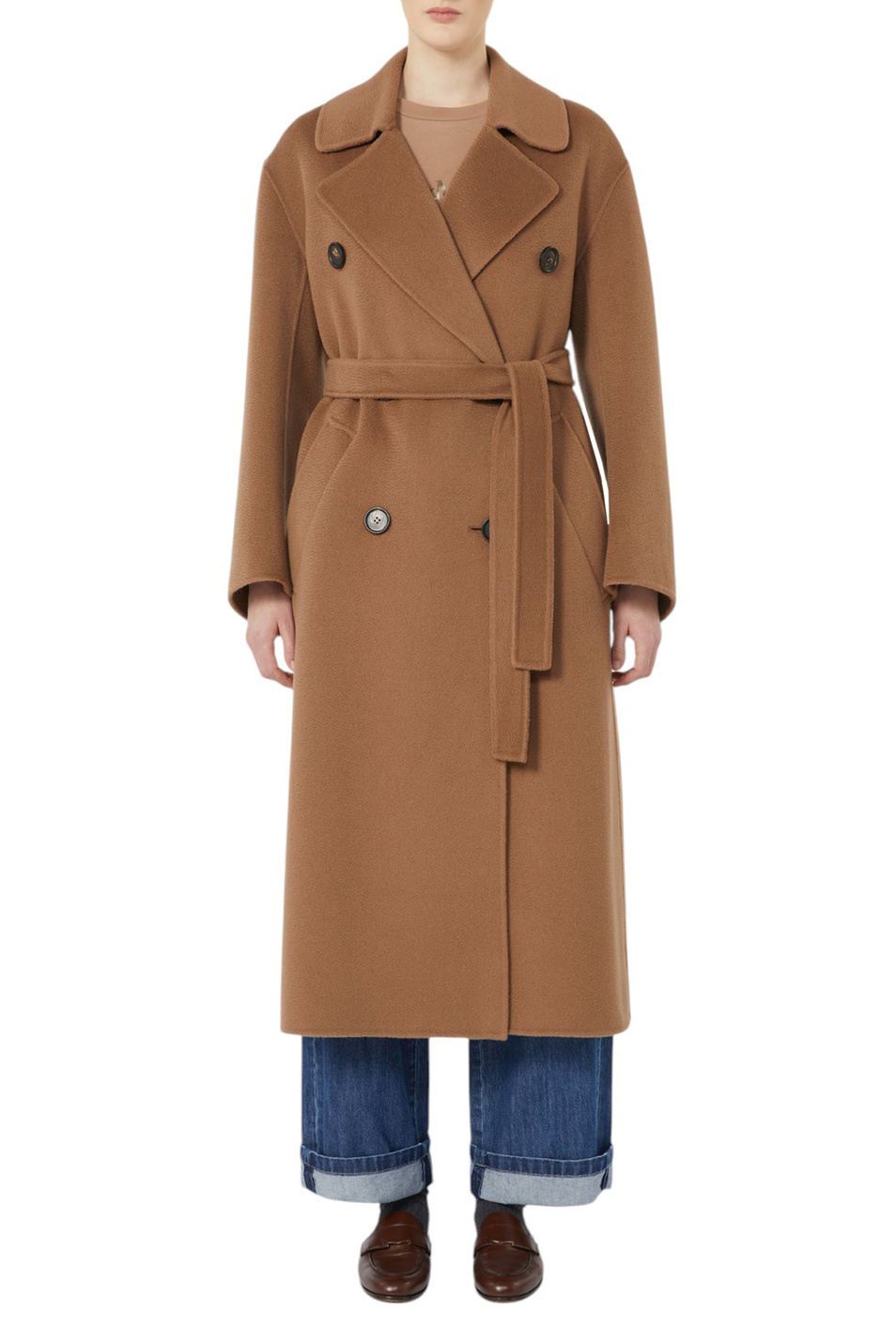Женский Max Mara Пальто DALILA из шерсти и кашемира (цвет ), артикул 2529016101 | Фото 3