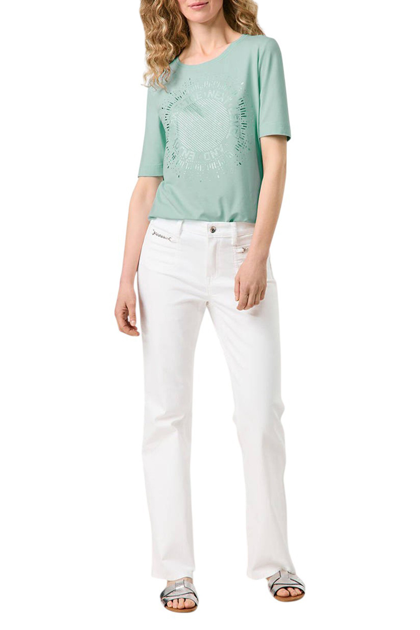 Женский Gerry Weber Футболка с принтом (цвет ), артикул 570254-35003 | Фото 3