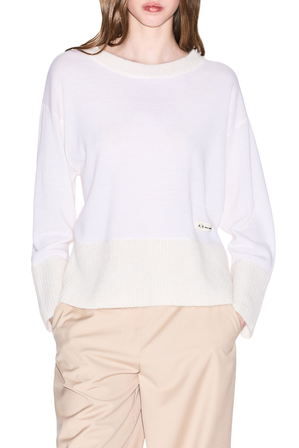 Женский Armani Exchange Джемпер из шерсти (цвет ), артикул XW000772-AF16602 | Фото 3