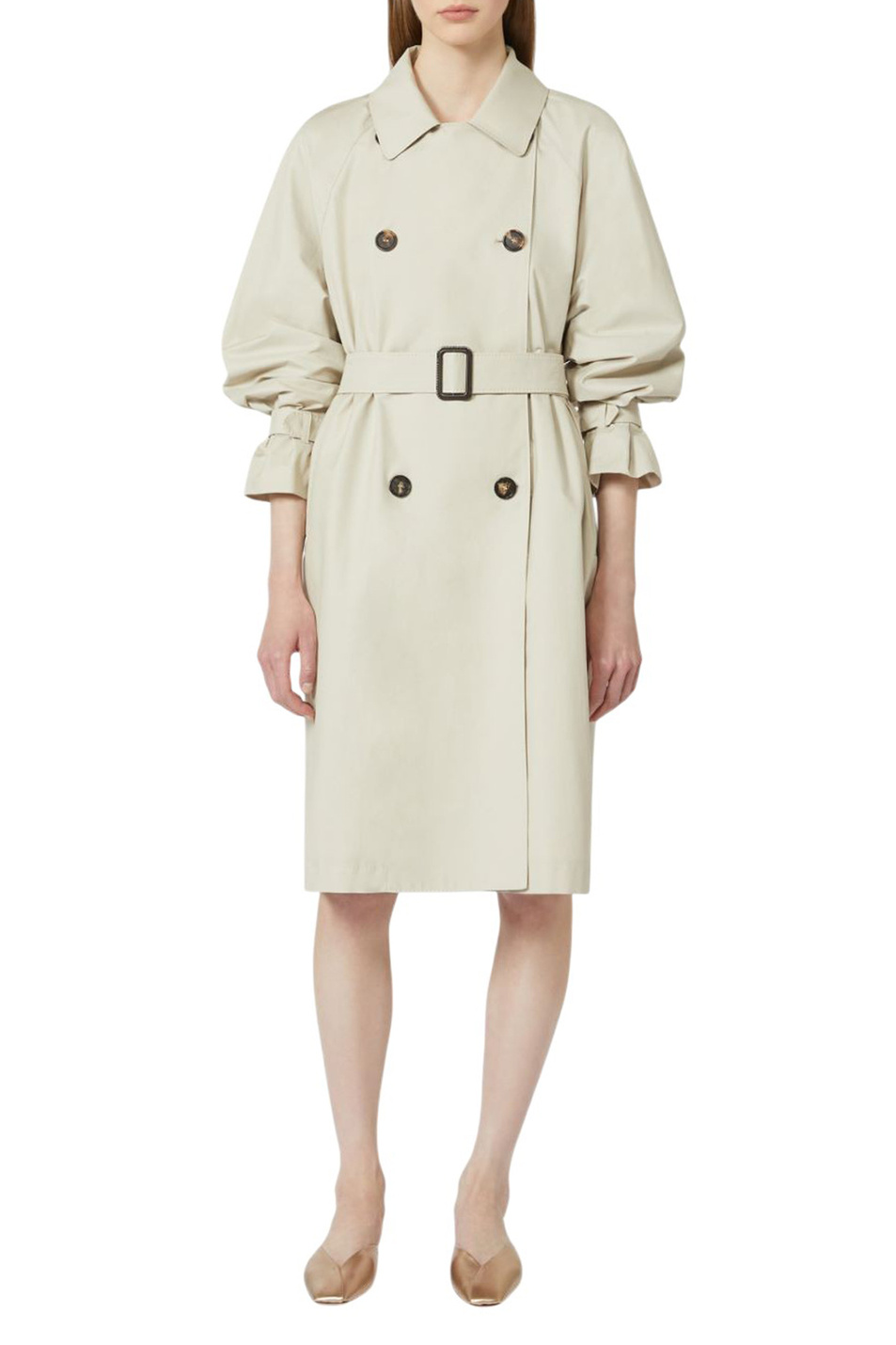 Женский Max Mara Тренч CTRENCH из водоотталкивающей ткани (цвет ), артикул 2619021024 | Фото 2