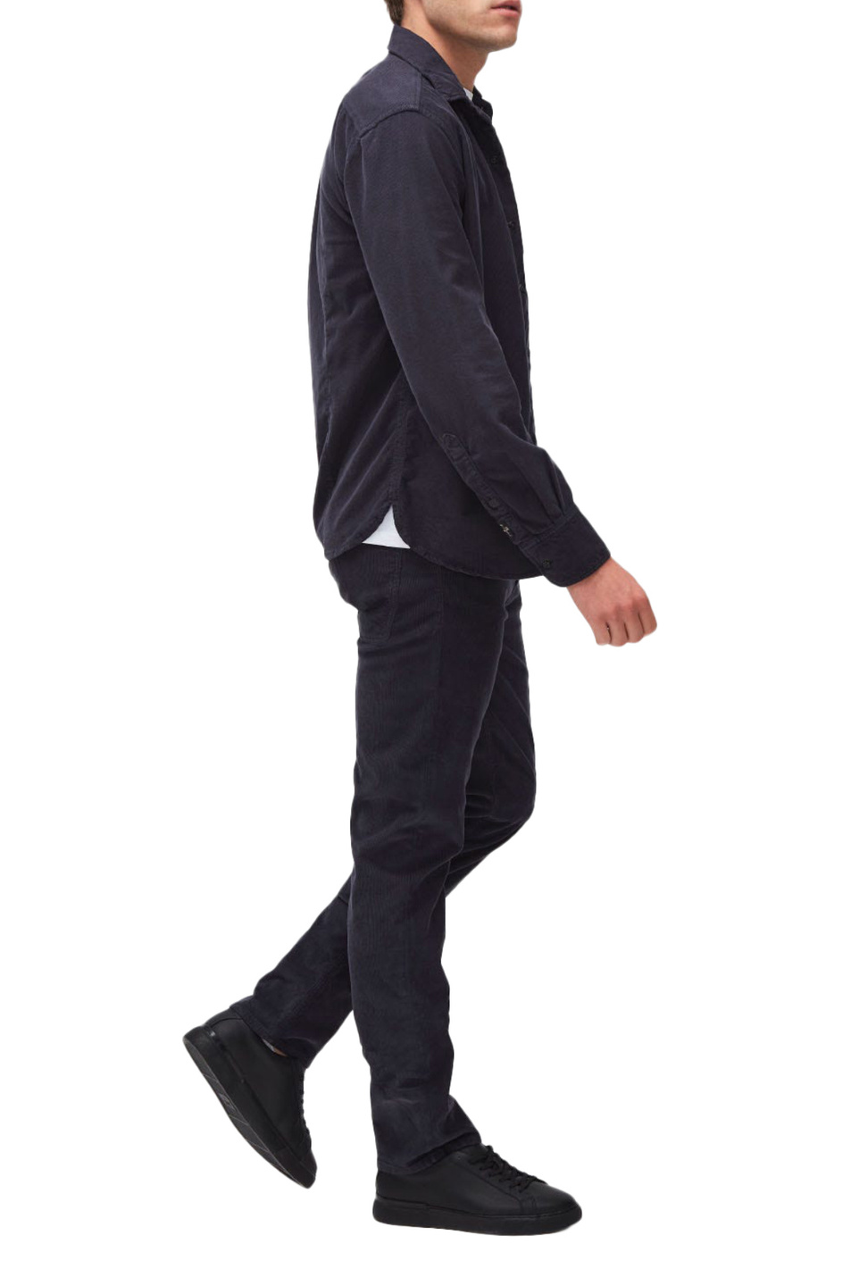 Мужской 7 for all Mankind Вельветовые брюки из эластичного хлопка (цвет ), артикул JSMSM100MD | Фото 3