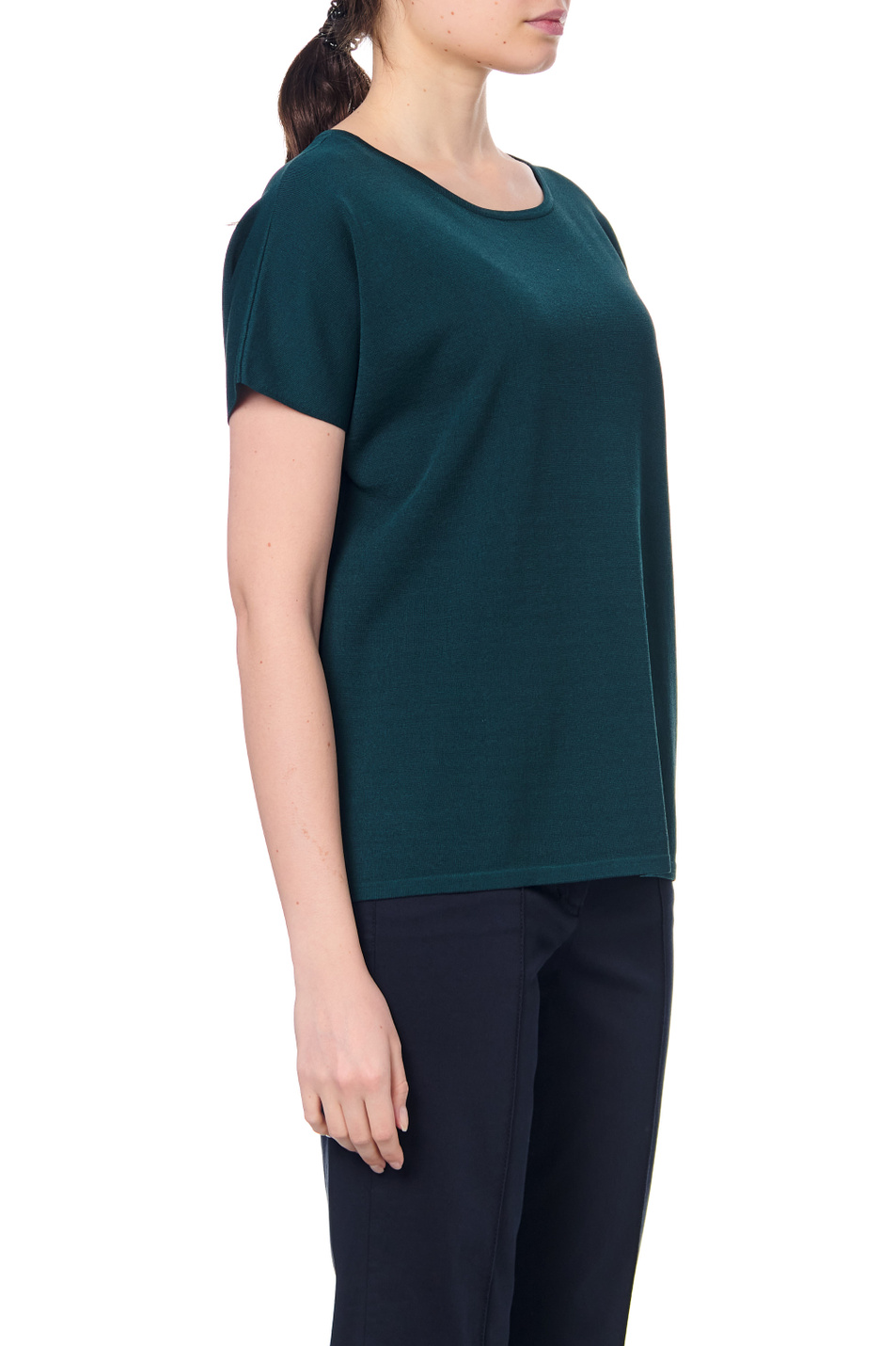 Женский Gerry Weber Футболка из вискозы свободного кроя (цвет ), артикул 670531-44709 | Фото 5