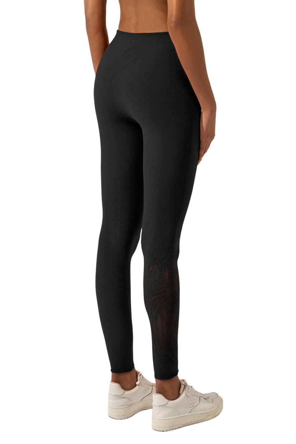 Женский Wolford Легинсы Rose Net (цвет ), артикул 19486 | Фото 4