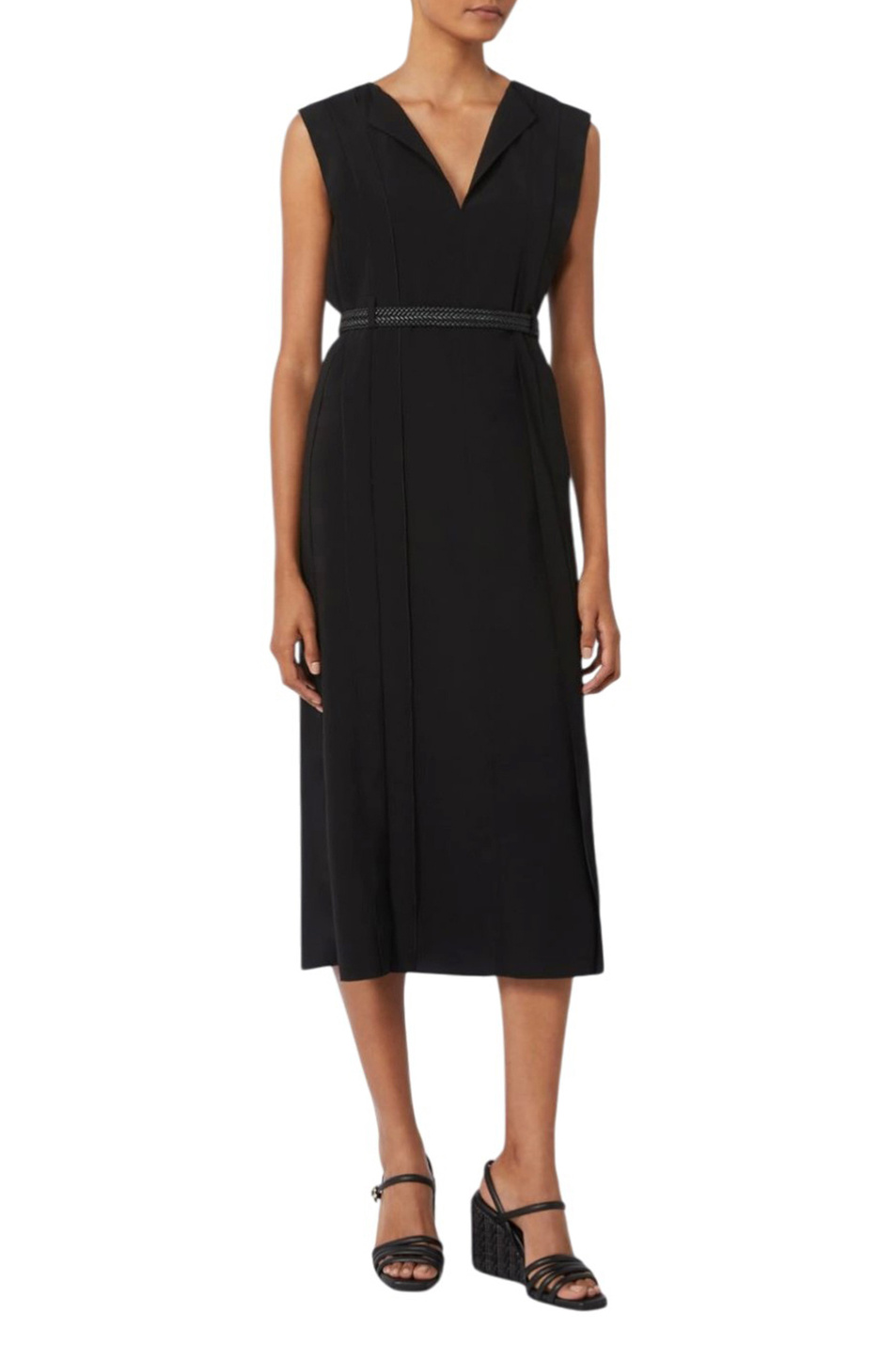 Женский Max Mara Платье ZANNATA с плетеным поясом (цвет ), артикул 2611221062 | Фото 3