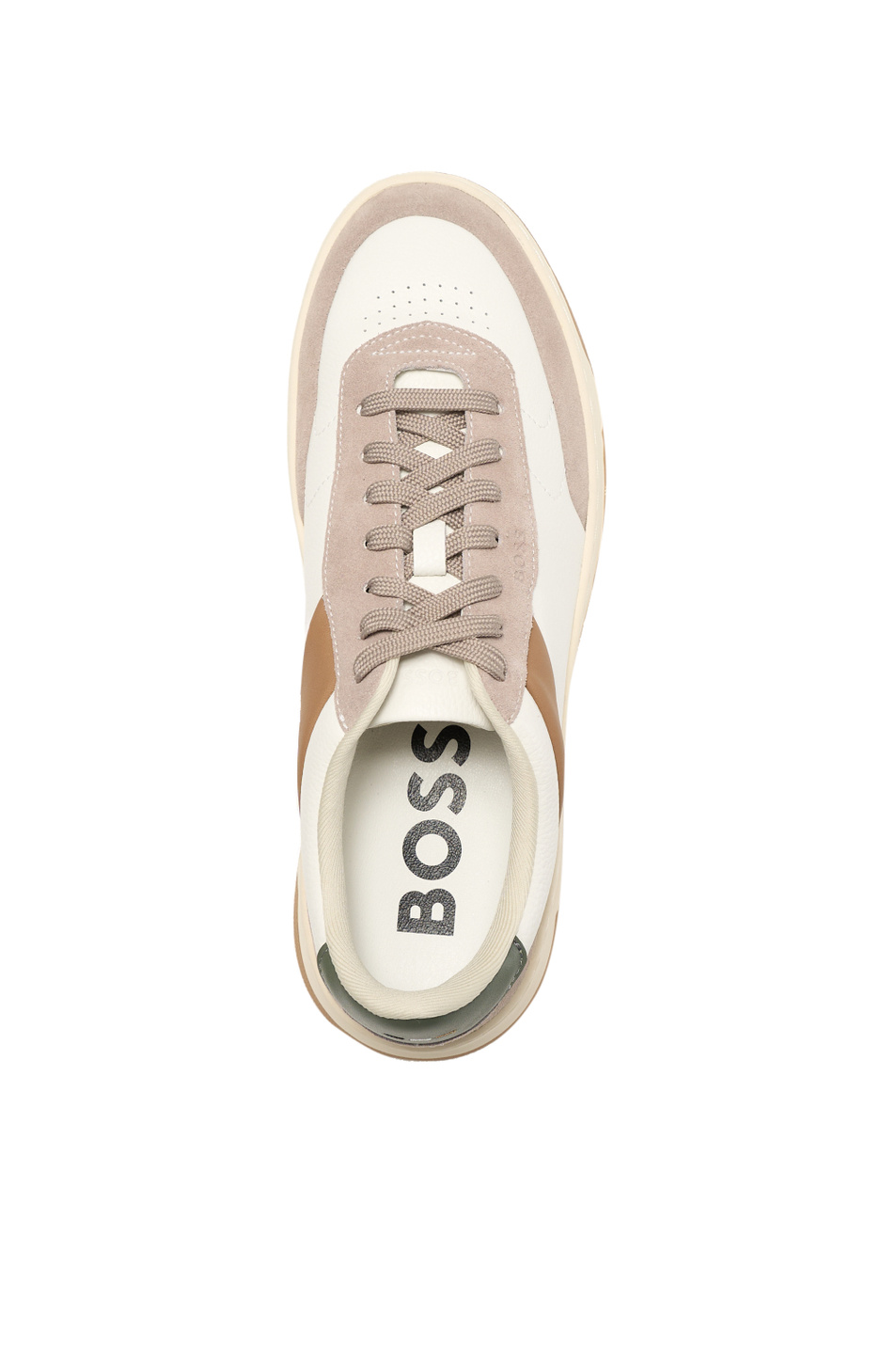 Кеды Baltimore из натуральной кожи|Основной цвет:Бежевый Мужской BOSS Кеды Baltimore из натуральной кожи (цвет ), артикул 50548705 | Фото 4