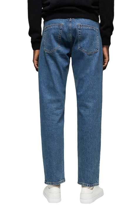 Mango Man Укороченные джинсы BEN зауженного кроя ( цвет), артикул 47000779 | Фото 4