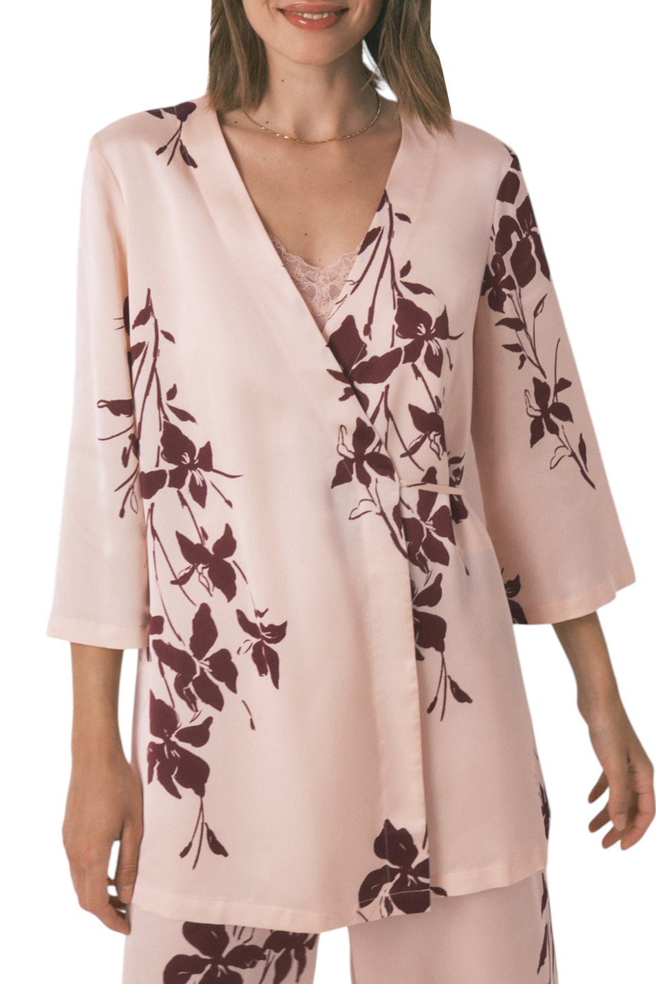 Женский Women'secret Костюм домашний (халат, брюки, топ) (цвет ), артикул 2542456 | Фото 4