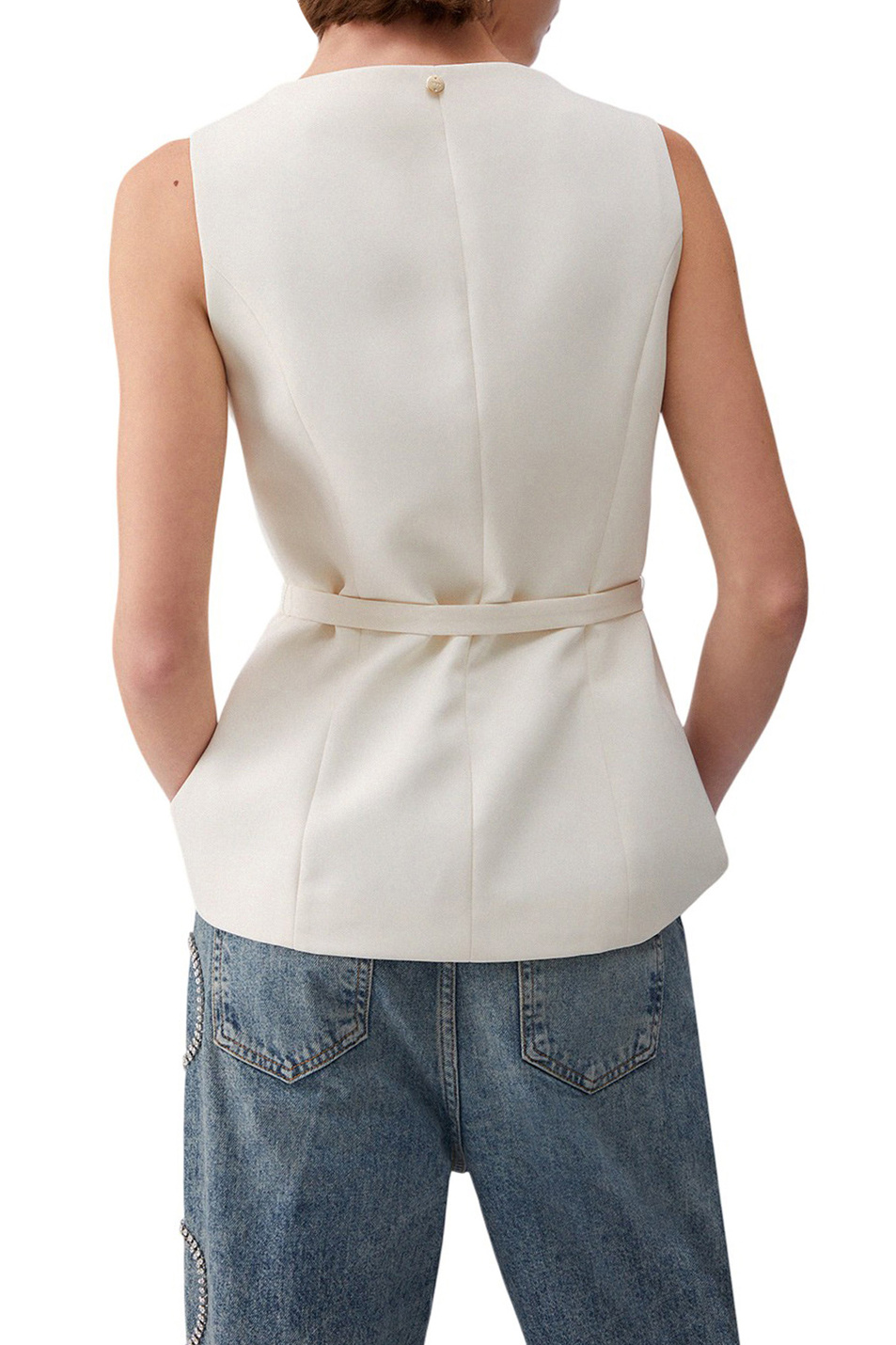 Женский Liu Jo Жилет с поясом (цвет ), артикул WA6209TS896 | Фото 4